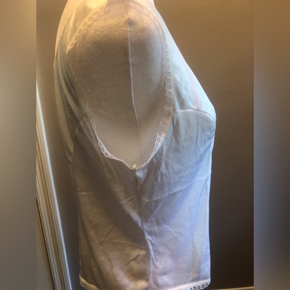 Vintage White Camisole from Improved Living Large Made in USA - Picture 8 of 10